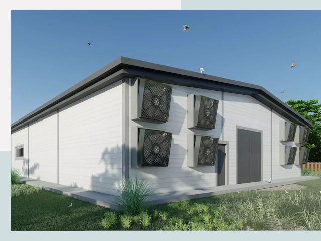 Строительство птичников в Муре