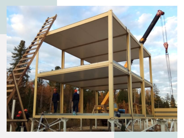 Строительство модульных здания Муром