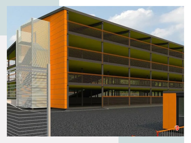 Многоуровневые паркинги в Муре