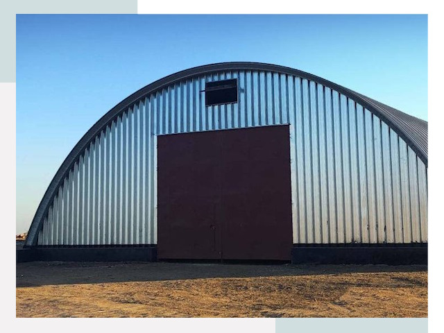 Арочные ангары в Муре