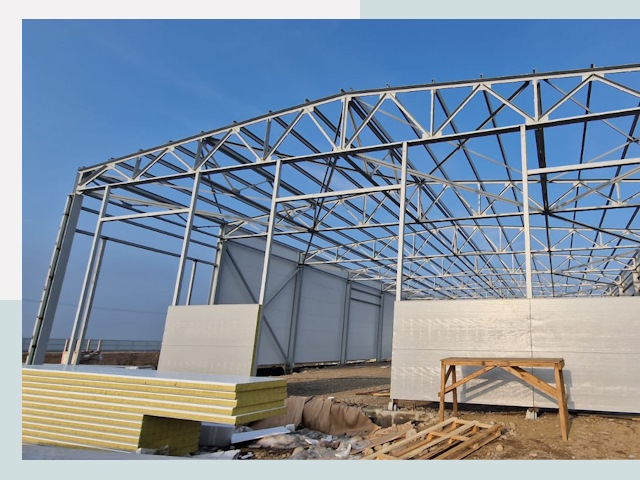 Утепленные ангары в Муром от 613 руб. за м²