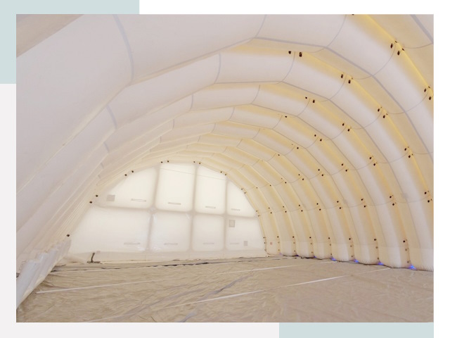 Пневмокаркасные ангары в Муре