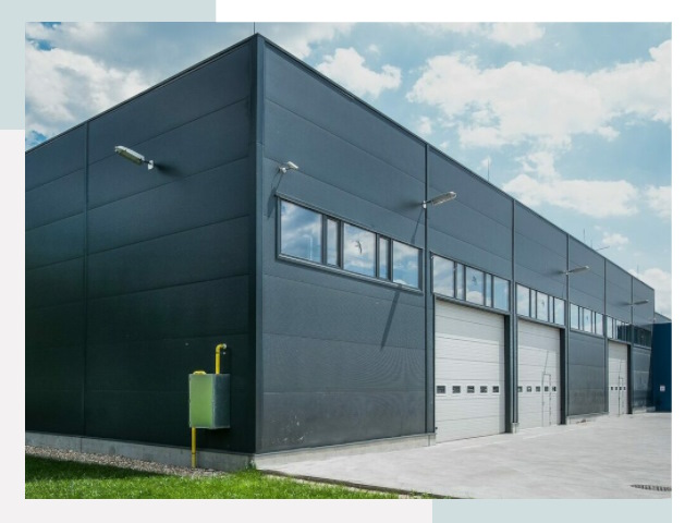 Модульные ангары в Муре