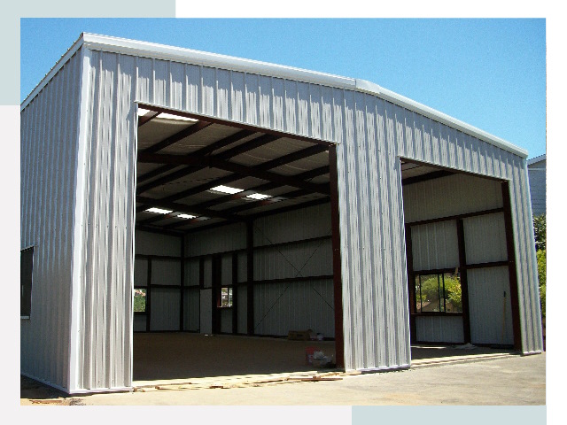 Легковозводимые ангары в Муре