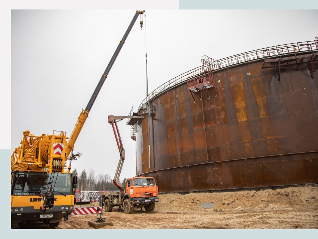 Монтаж резервуаров в Муре от 613 руб. за м³