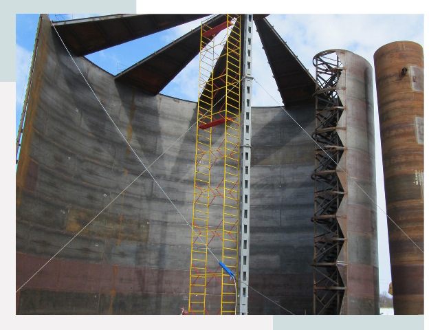 Строительство резервуаров в Муре