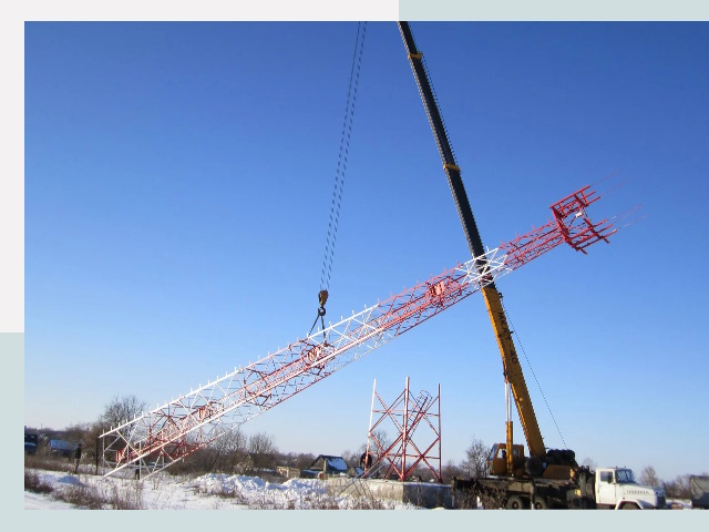 Строительство башен связи в Муре от 613 руб.