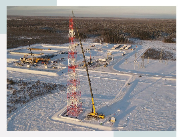 Мачты связи в Муре