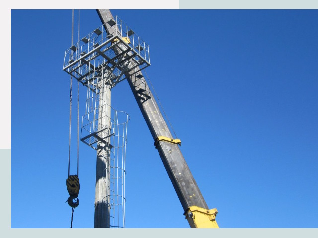 Монтаж осветительных мачт в Муром от 613 руб.