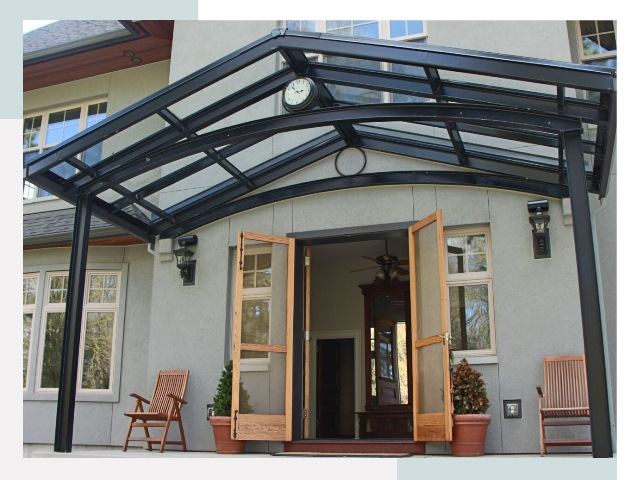 Козырьки металлические в Муре