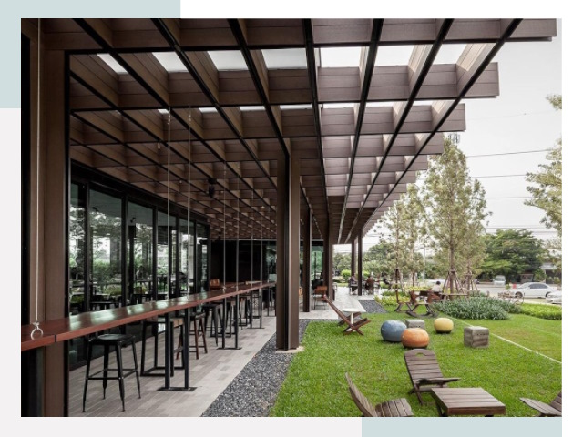 Летние веранды для кафе в Муре