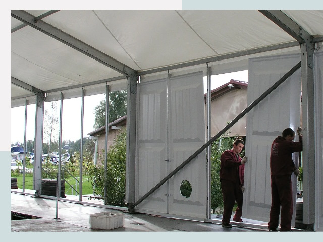 Быстро сборные шатры в Муром от 613 руб. за м²