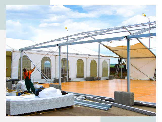 Быстро сборные шатры в Муре