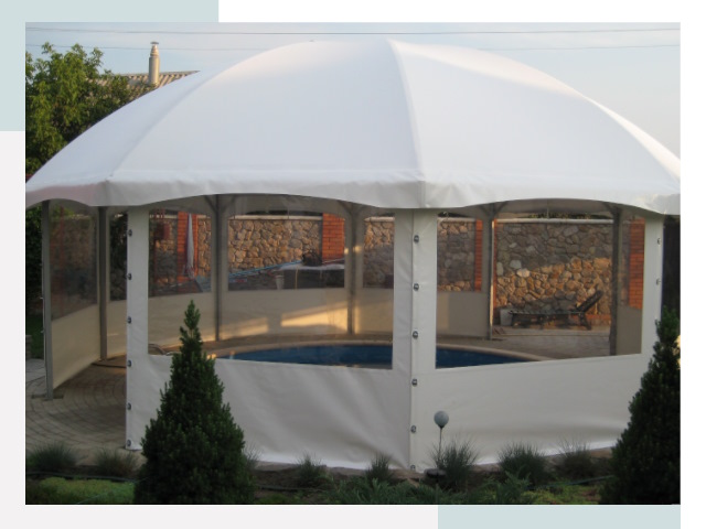 Тентовые павильоны в Муре