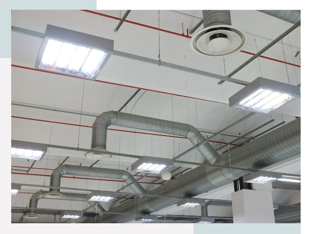 Вентиляция ангаров в Муре