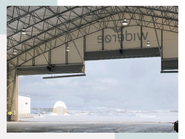 Ворота для ангаров в Муре