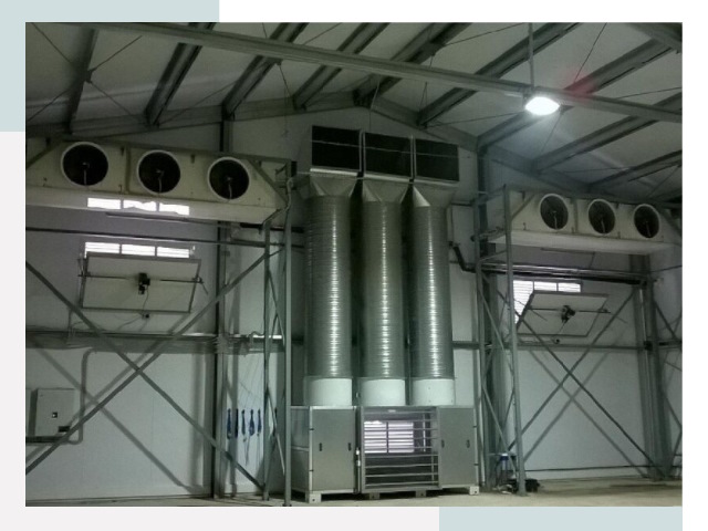 Инженерные системы для ангаров в Муре