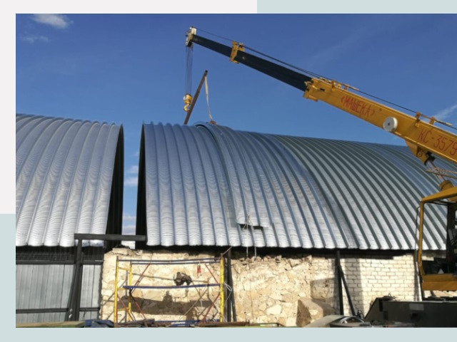 Реконструкция ангаров в Муре от 613 руб.