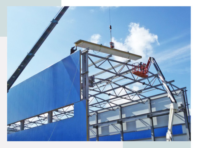 Монтаж сэндвич-панелей в Муре