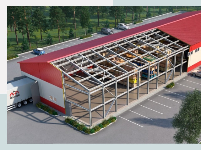 Проектирование ангаров в Муре от 613 руб.