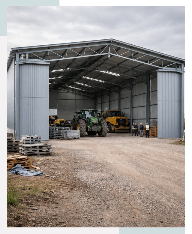 Ангары для сельхозтехники в Муре от 20420 р. | СтальСтрой-Мум