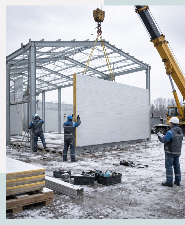 Строительство холодильных складов под ключ в Муре