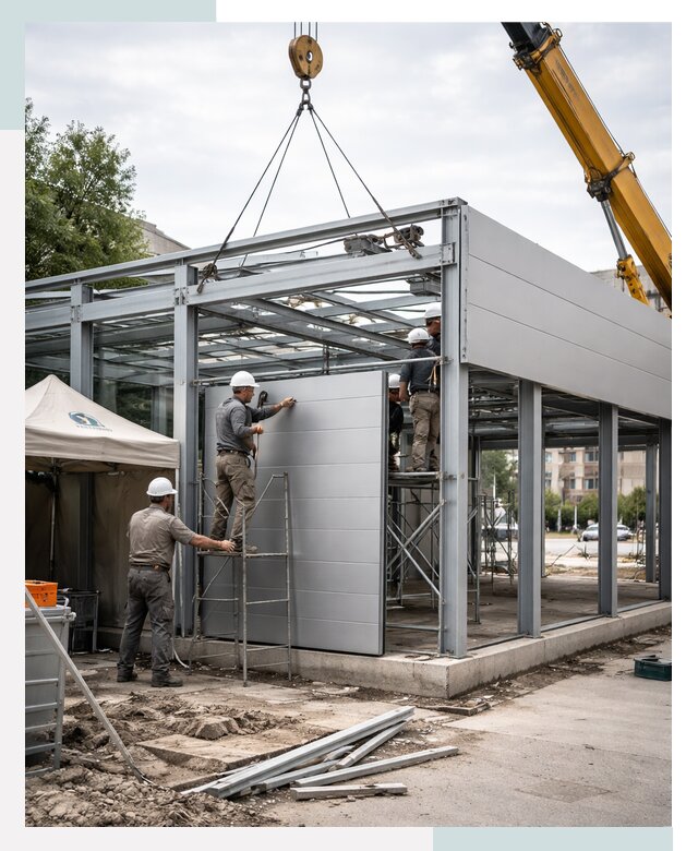 СтальСтрой-Мум: торговый павильон под ключ в Муре от 35735 р.