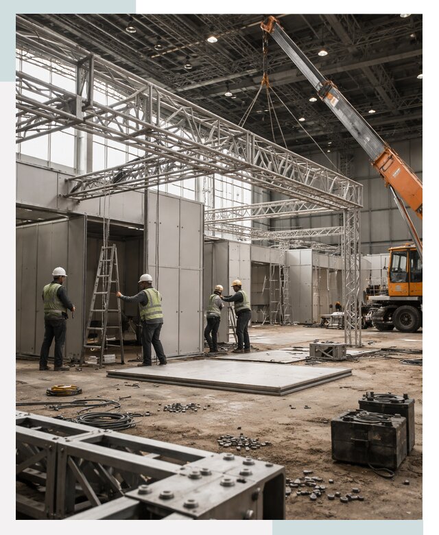 Строительство выставочных павильонов в Муре от 35735 р.| СтальСтрой-Мум